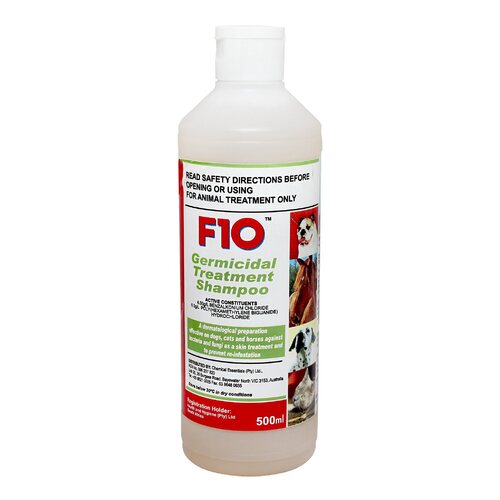 F10 Germicidal Dogs & Cats Treatment Shampoo 500ml