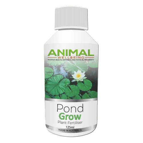Animal Wellbeing Pond Grow Plant Fertiliser for Aquatic Plants in Ponds 125ml