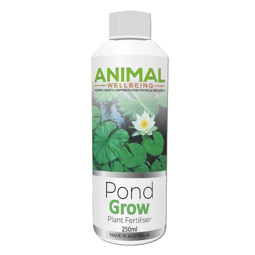 Animal Wellbeing Pond Grow Plant Fertiliser for Aquatic Plants in Ponds 250ml