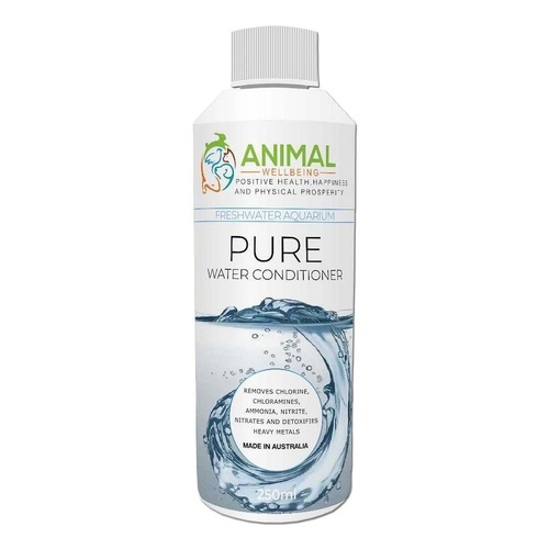 Animal Wellbeing Pure Water Conditioner for Freshwater Aquariums 250ml