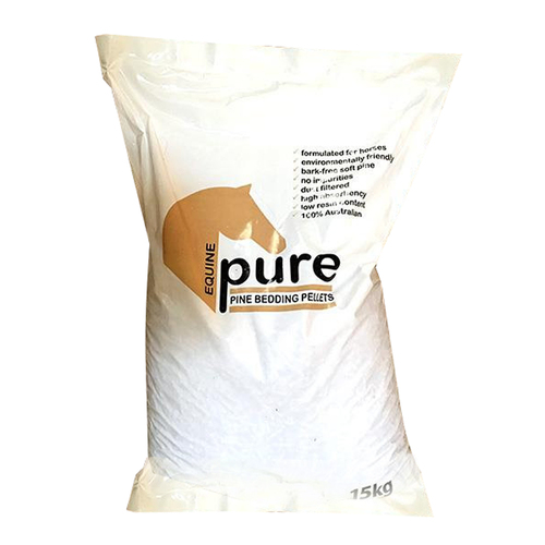 Equine Pure Pine Ultimate Stable Bedding Pellets for Horses 15kg Equine Pure Delights