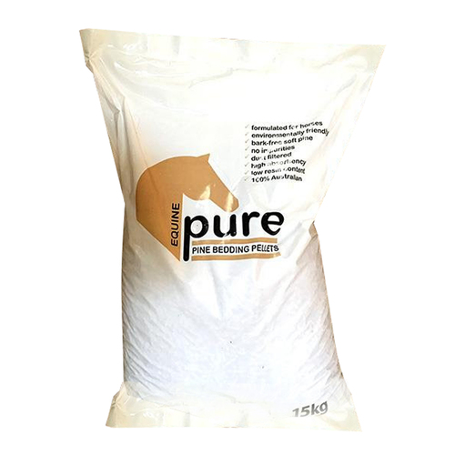 Equine Pure Pine Ultimate Stable Bedding Pellets for Horses 15kg