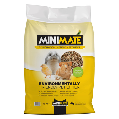 Minimate Small Animal Environmentally Friendly Pet Litter 7 kg