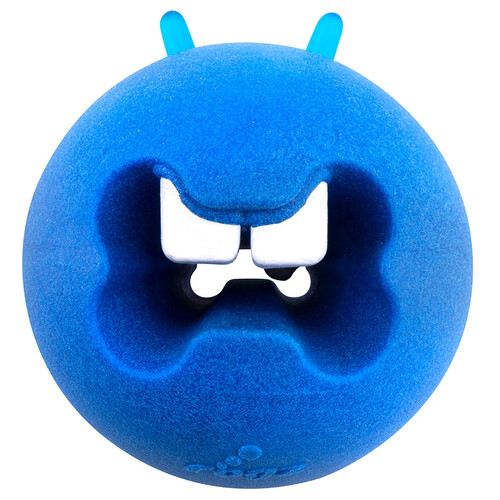 Rogz Fred Treat Ball Treat Dispensing Dog Toy Blue