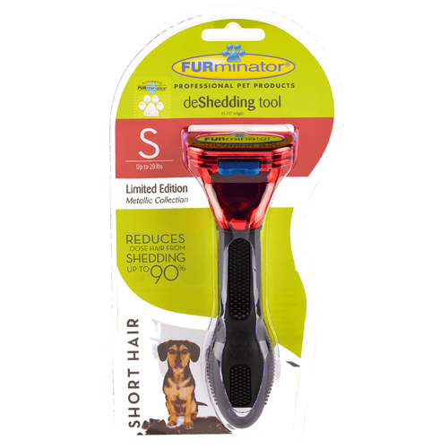 FURminator deShedding Tool Small Dog Short Hair Metallic Collection Limited Edition
