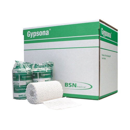 Gypsona Plaster Bandage Comfortable & Stable Easy Moulding 7.5cm x 3.5m