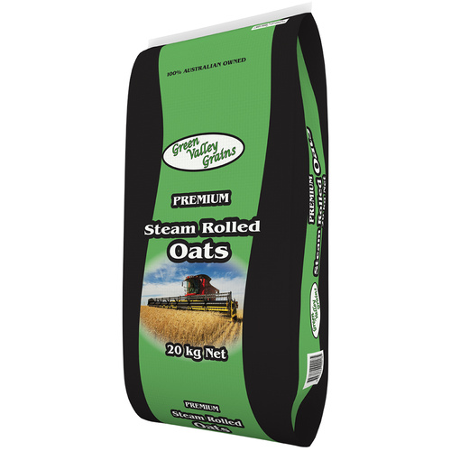 Green Valley Oats Steam Rolled Animal Feed Supplement 20kg 