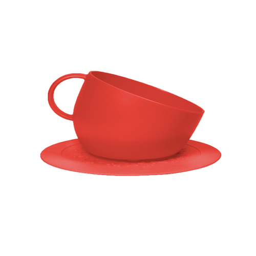 United Pets Cup Anti-Skid Pads Dog Bowl Red 2500ml