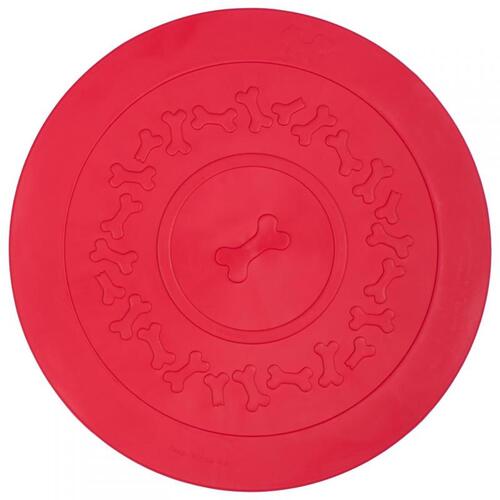 United Pets Plate Non-Slip Dog Placemat Red 35cm