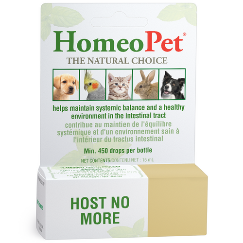 HomeoPet Host No More Intestinal Systematic Balance for Pets 15ml