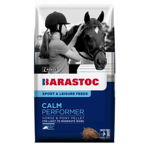 Barastoc Calm Performer Sport Horse Feed for Low Moderate Activity 20kg 