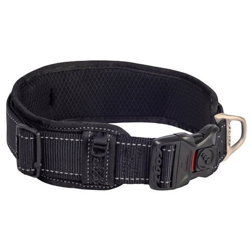 Rogz Utility Classic Padded Reflective Pet Dog Collar Pink XXL