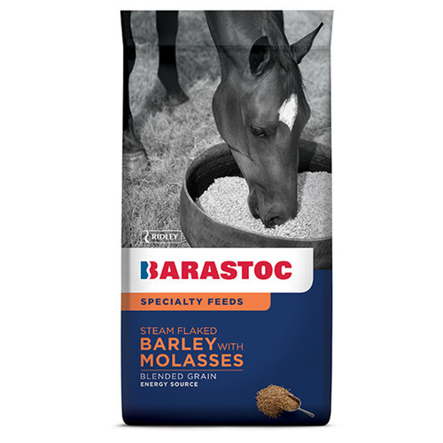 Barastoc Steam Flaked Barley with Molasses Protein Feed Cattle 20kg 