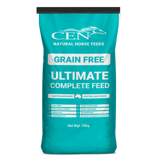 CEN Grain Free Ultimate Complete Performance Feed Low Starch for Horses 20kg