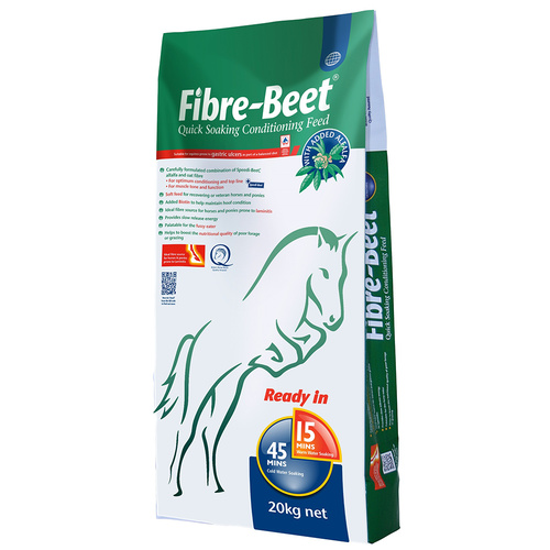 Barastoc Fibre Beet Horses Quick Soaking Conditioning Feed 20kg 