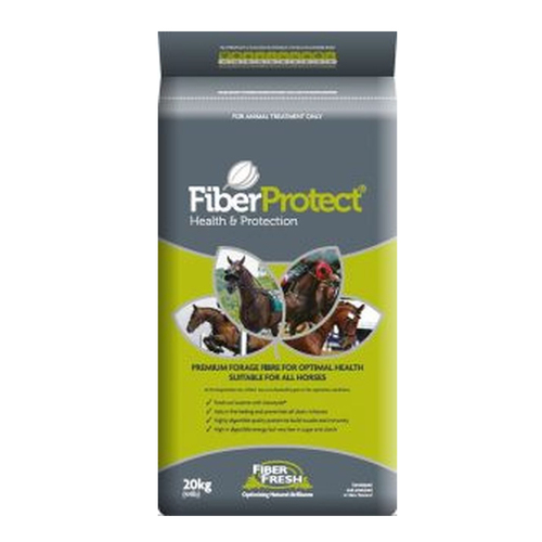 Fiber Protect Health & Protection Horse Forage Fibre Feed Green 20kg