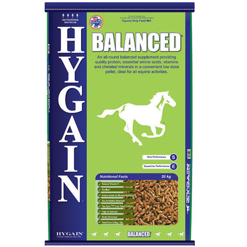 Hygain Balanced Horses Dietary Feed Supplement 20kg 
