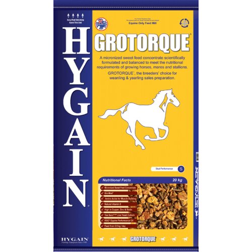 Hygain Grotorque Horses Mares & Stallions Sweet Feed Concentrate 20kg