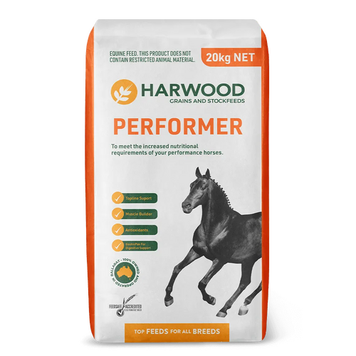 Harwood Grains Equine Performer Feed Pellet for Performance Horses 20kg