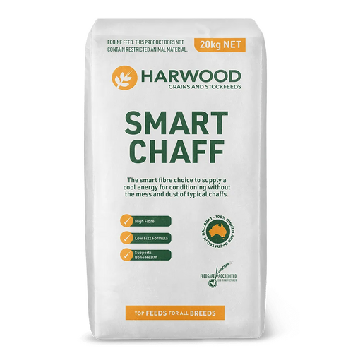 Harwood Grains Smart Chaff Low Sugar High Fibre Horse Feed 20kg