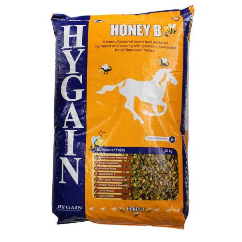 Hygain Honey B High Fibre Nutritional Horse Feed 20kg