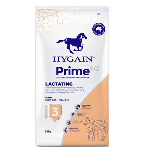 Hygain Prime EQ Lactating Stage 3 for Mare from Birth-Weaning 20kg