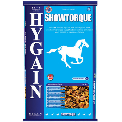 Hygain Showtorque Horses Cereal Grain Free Feed Formula 20kg 