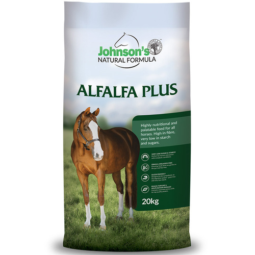 Johnsons Alfalfa Plus Natural Formula Pelleted Feed 20kg 