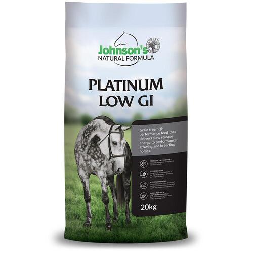 Johnsons Platinum Low GI Horses Performance Feed 20kg