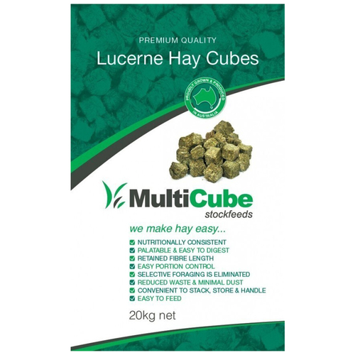 Multicube Lucerne Hay Cubes 20kg 