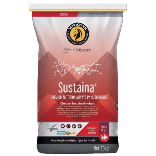 Mitavite Sustaina Racing Horse Feed Supplement 20kg