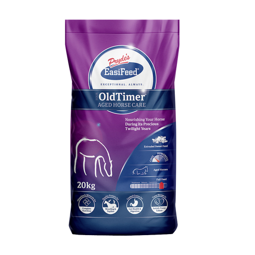 Prydes EasiFeed Old Timer Four Aged Horse Care Tasty Feed 20kg
