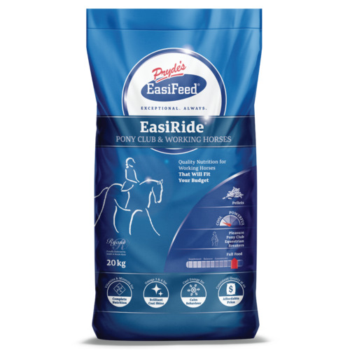 Prydes Easifeed Easiride Pony Club & Working Horses Pellet 20kg