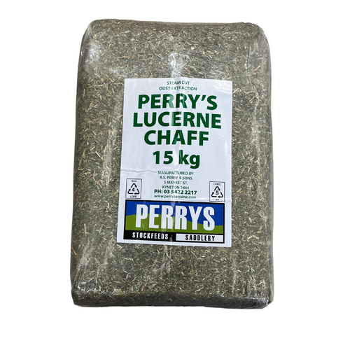 Perrys Lucerne Chaff Energy Concentration for Horses Cattle Sheep & Goats 15kg