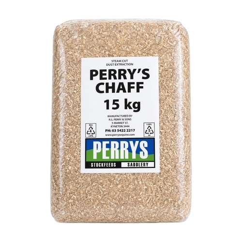 Perrys Oaten/Cereal Chaff Wheaten Hay Equine Food Horse Feed 15kg
