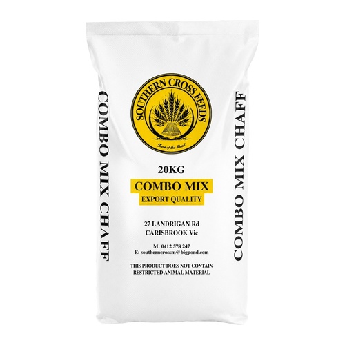 Southern Cross Combo Mix Chaff Compressed for Horses & Livestock 20kg