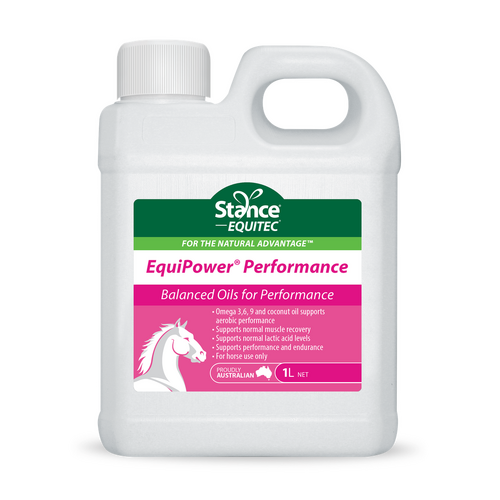 Stance Equitec EquiPower Performance Balanced Oils for Performance in Horses 1L