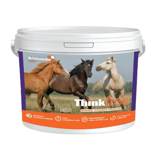 Think Free Tubby Weatherproof Long-Lasting Lick for Horses 8kg