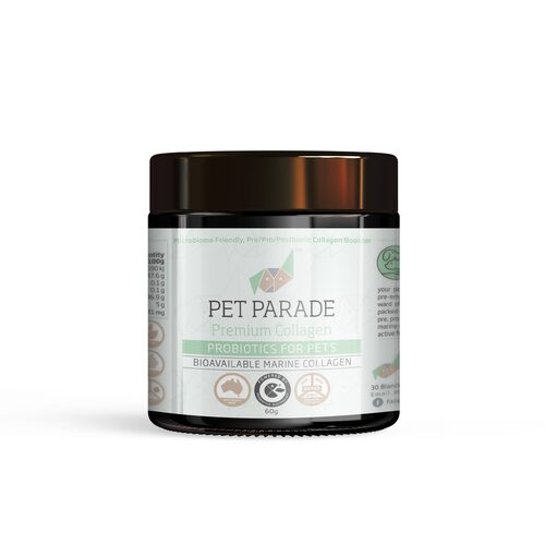 Ipromea Pet Parade Premium Collagen Probiotics for Pets 60g
