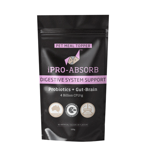 Ipromea iPro-Absorb Digestive System Support Pet Meal Topper 100g