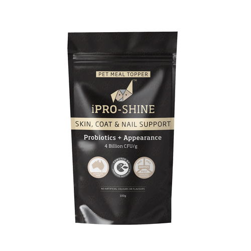Ipromea iPro-Shine Skin Coat & Nail Support Pet Meal Topper 100g