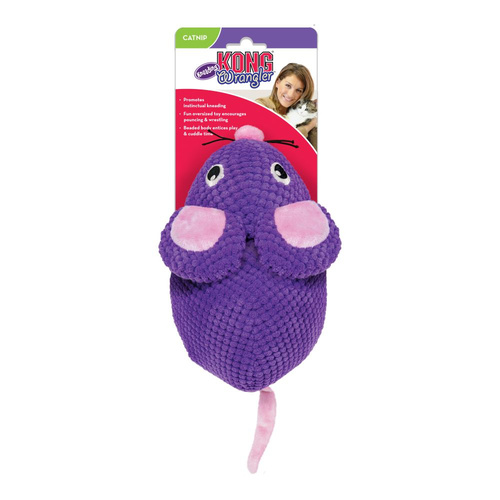 KONG Cat Wrangler Kneading Mouse Toy