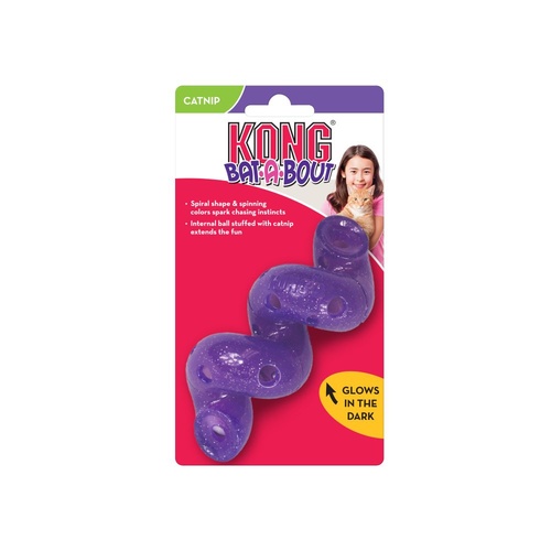 KONG Cat Bat-A-Bout Spiral Toy