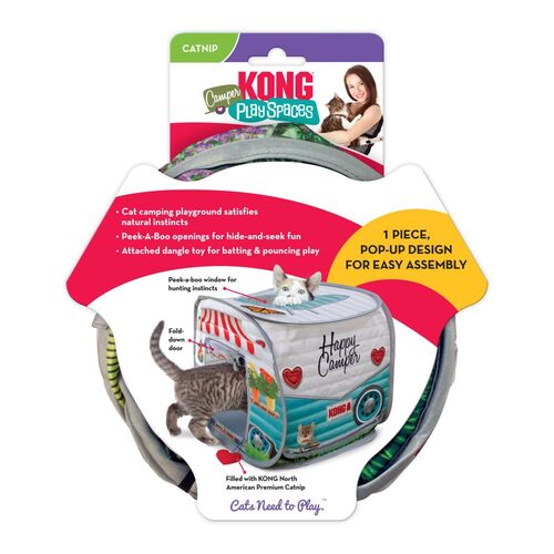 KONG Cat Play Spaces Camper Toy