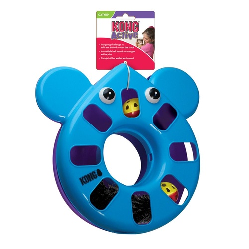 KONG Cat Active Puzzle Toy Mouse