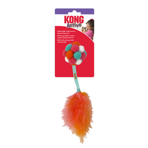 KONG Cat Active Bubble Ball Toy