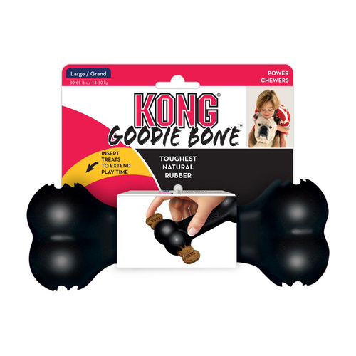 KONG Dog Goodie Bone Toy Black Large