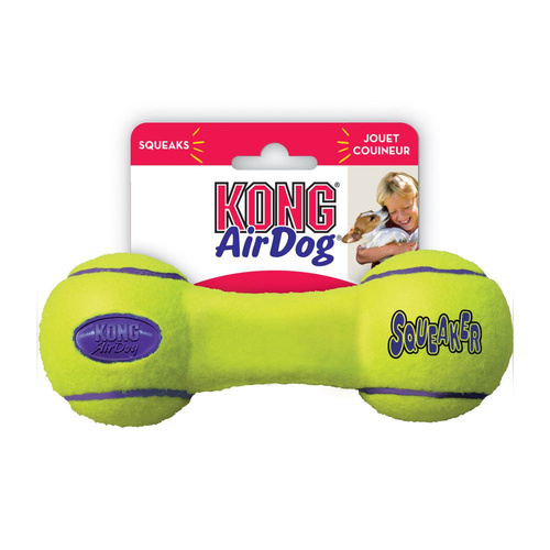 KONG Dog Airdog® Squeaker Dumbbell Toy Small