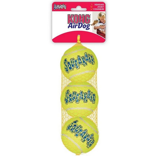 KONG Dog Airdog Squeaker Balls Toy Medium 3 Pack