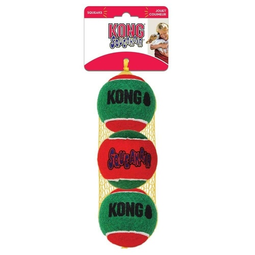 KONG Dog Holiday Squeaker Air Ball Medium